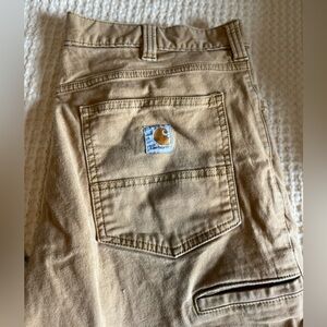 Carhartt Men's Relaxed Fit Tan Jeans